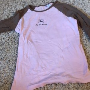 John Deere 3 quarter length shirt